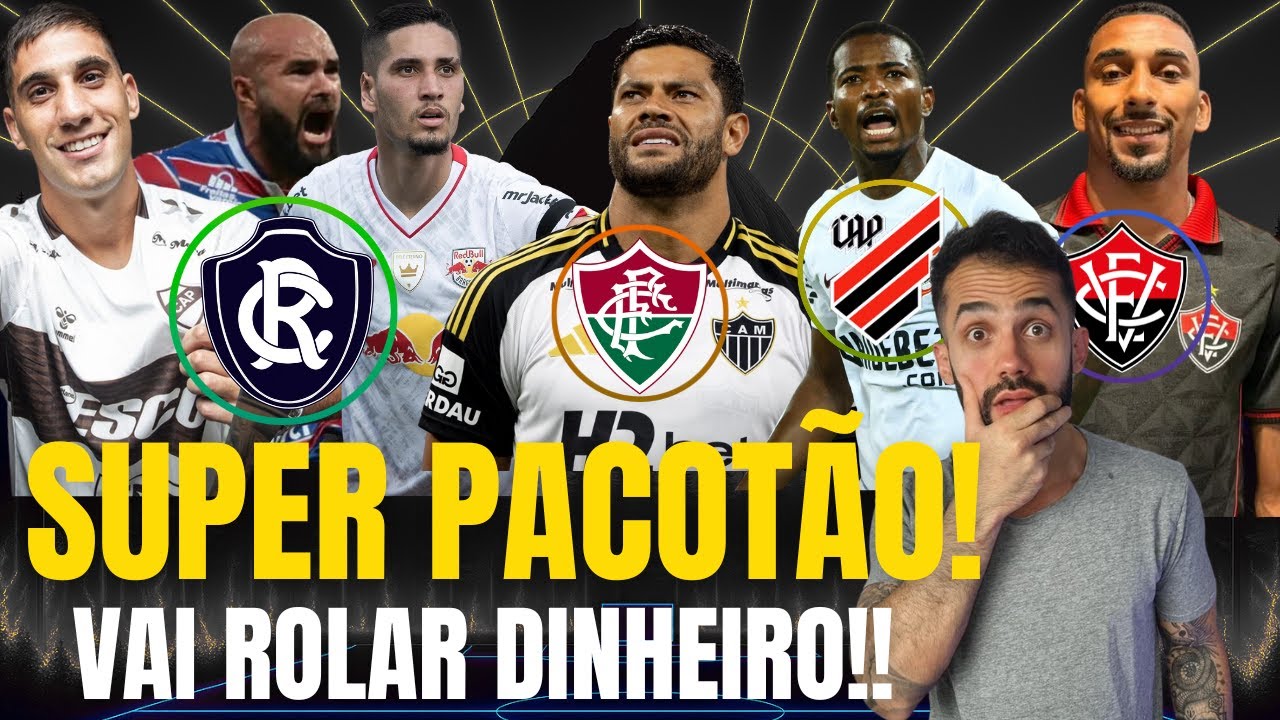 REMO COM DINHEIRO, 4 NOVOS REFORÇOS! ATHLETICO-PR PERTO DE ZAGUEIRO E VITÓRIA ANUNCIA 2 CONTRATAÇÕES