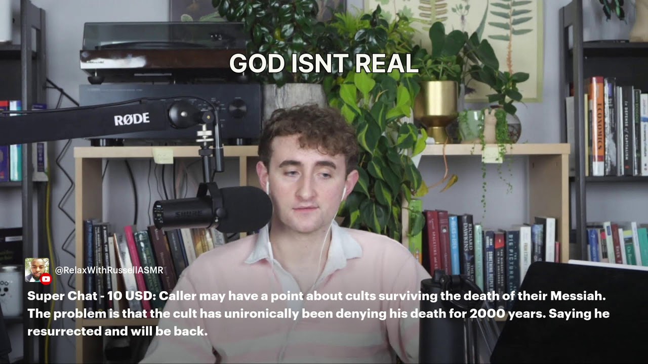 Debating the existence of God [4/15/2026]