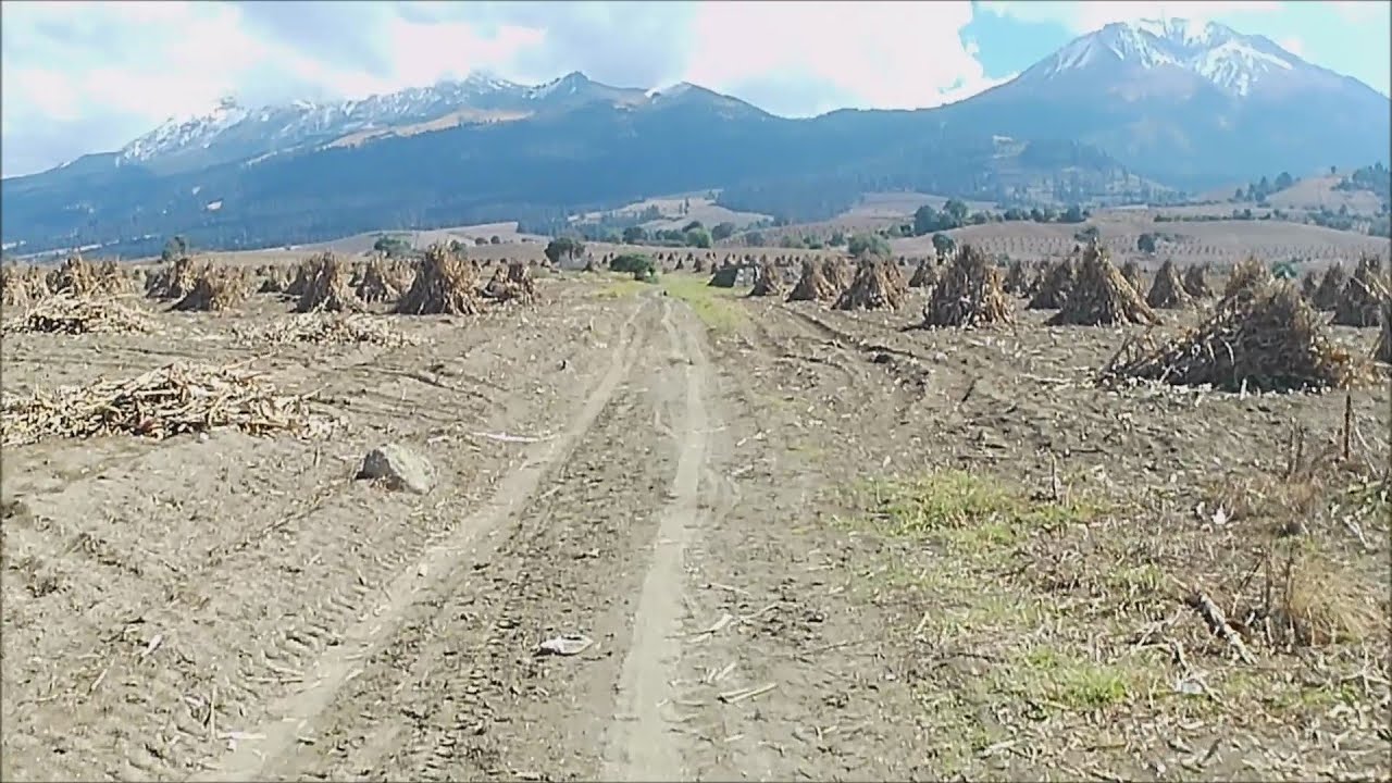 MOTOCICLETA - PICO DE ORIZABA - CAMINO 4x4 - de SAN MARTIN a VALLE DE ENCUENTRO