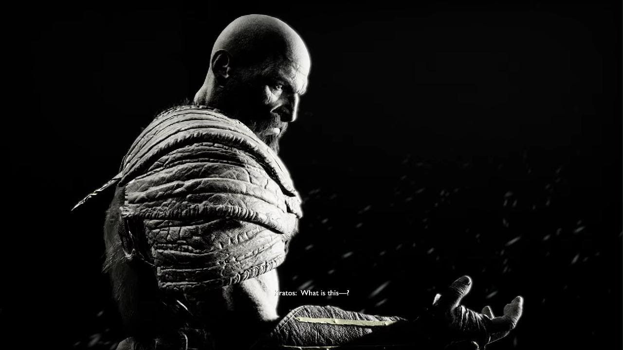 Kratos got trapped God of War