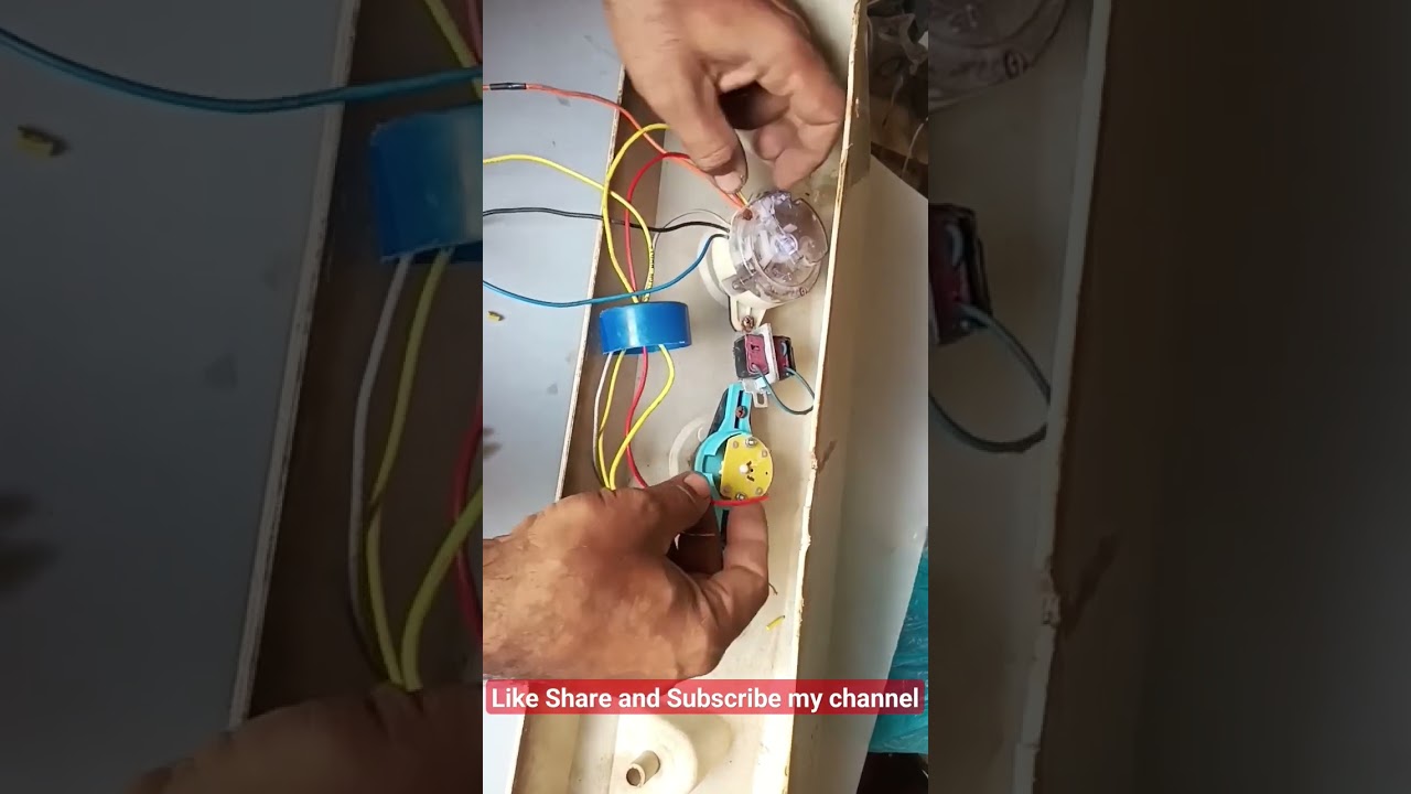 Washing Machine Timer Connection and Diagram  