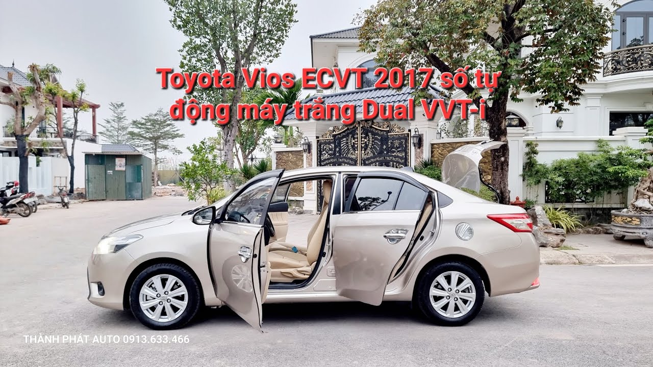 🏆Sedan Nhật số tự động form đẹp máy mới giá ngon! Toyota Vios ECVT máy Dual VVT-i 1.5 mới 0913633466