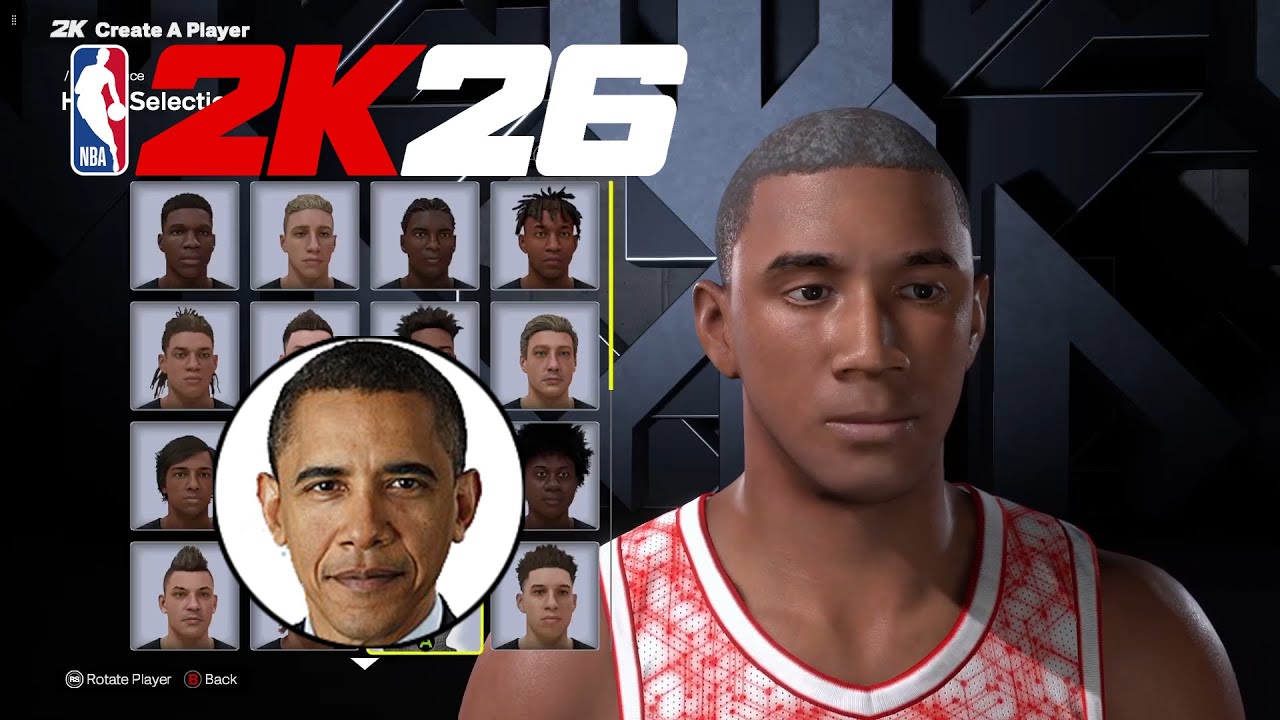 NBA 2K26 | Barack Obama Face Creation
