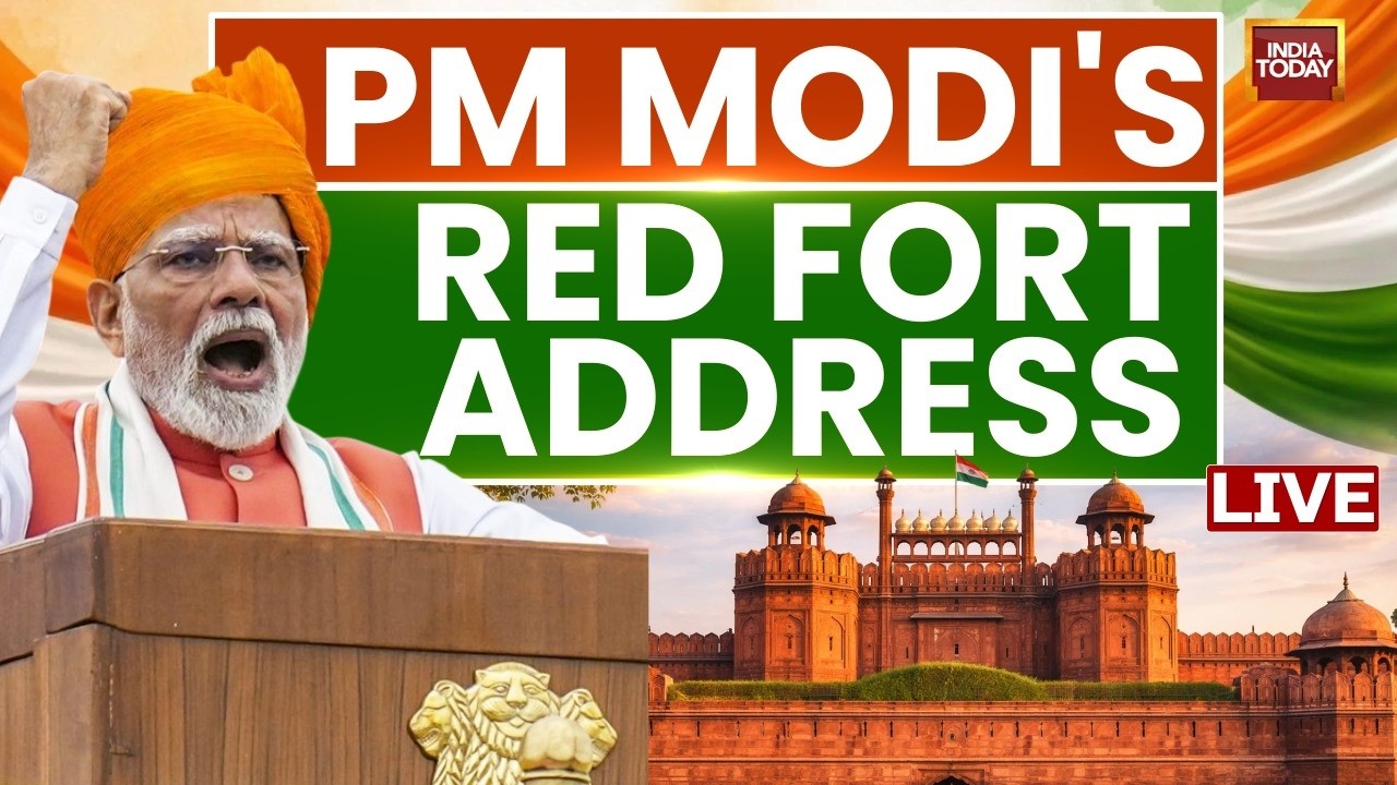 PM Modi Speech LIVE: PM Modi Independence Day Address From Red Fort | 80th Independence Day