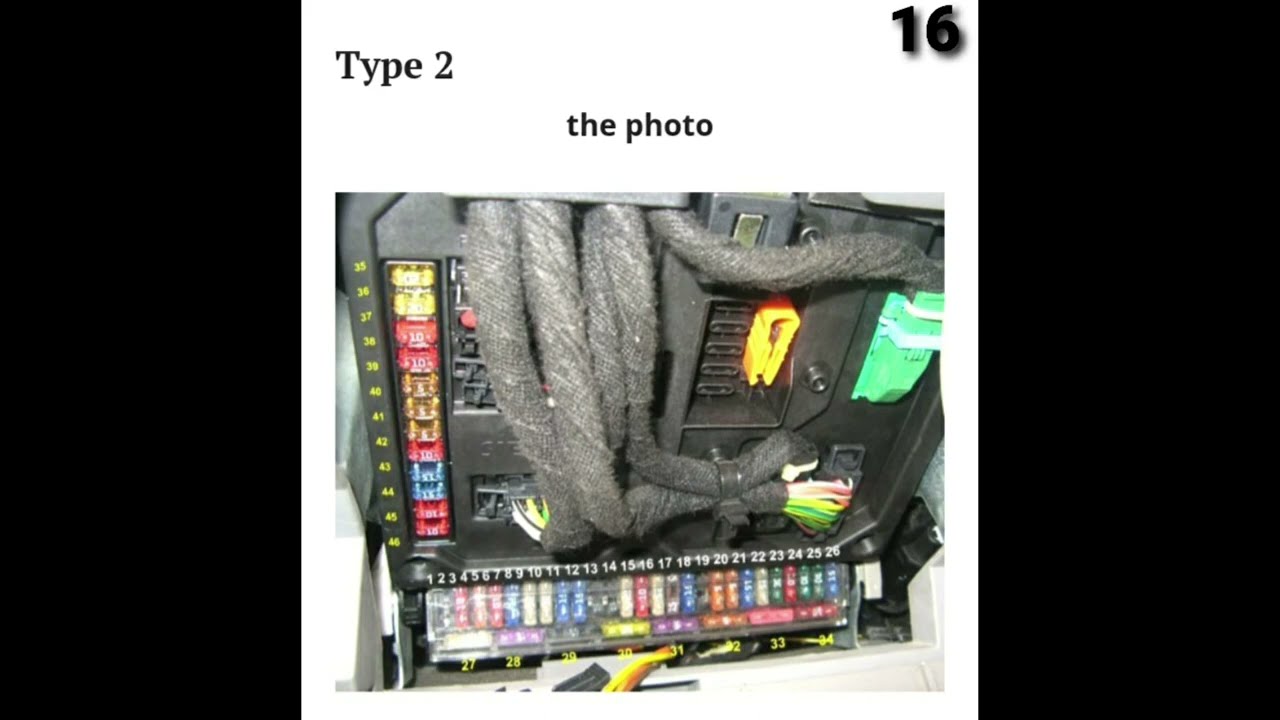 Ford Galaxy MK1 Full Fuse Box Diagram With Location Details (1995-2006)#ford #galaxy #MK1