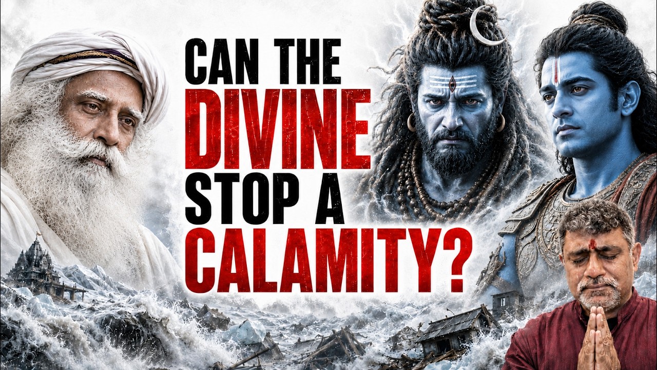 Divine and the Calamity - Why Didn&rsquo;t Sadhguru Stop the Himalayan Flood?