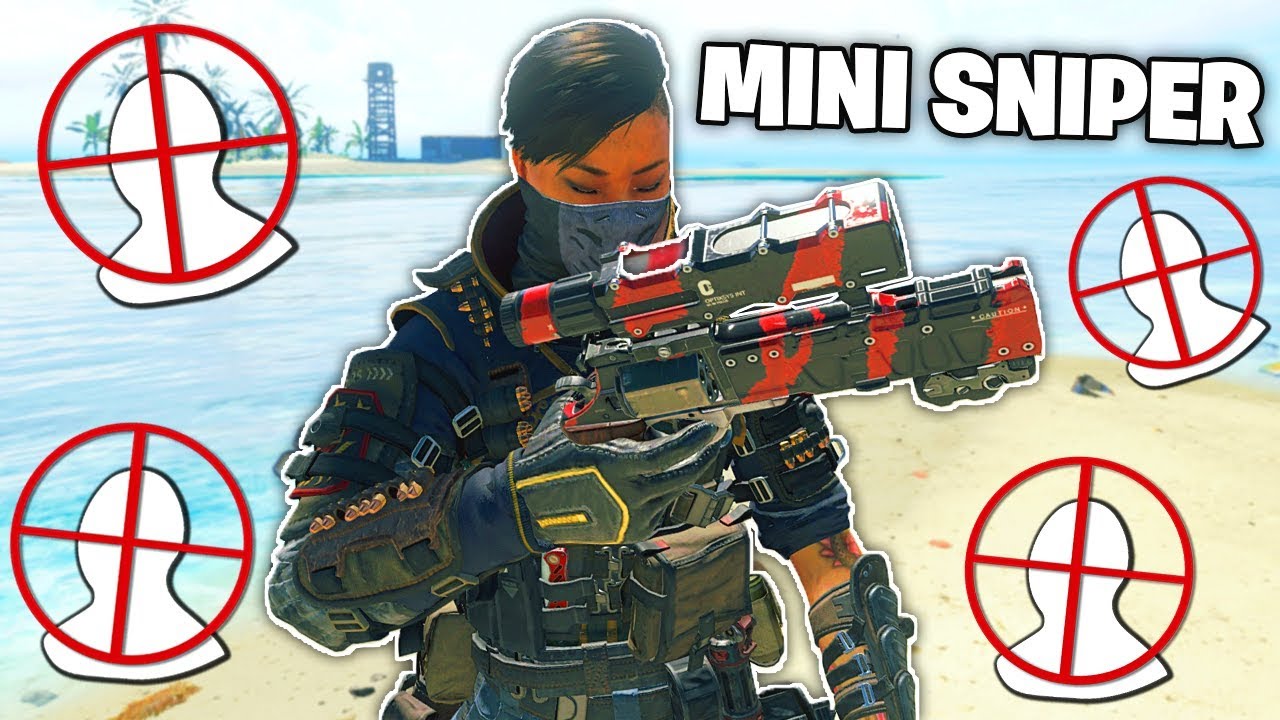 SMALLEST Sniper in Black Ops 4! Mozu Skull Splitter Operator Mod! (BO4 Mini Sniper)