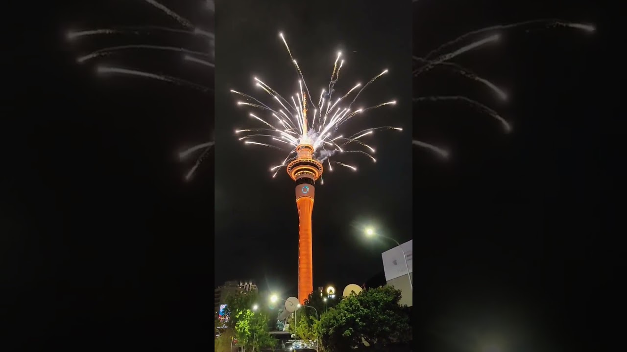 New Year Celebration 2023 in Auckland, New Zealand #trending #viral #newyear #2023 #HappyNewYear2023