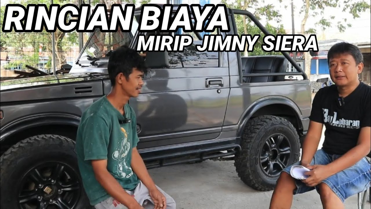 RINCIAN BIAYA MODIF SUZUKI KATANA MIRIP SIERA
