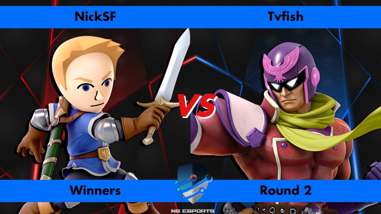 No Style Skirmish - NickSF (MiiSword) vs Tvfish (Falcon) - Ultimate Singles - Winners Rounds