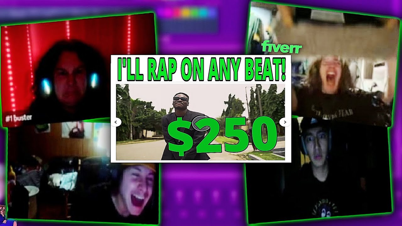 sending AWFUL beats to FIVERR RAPPERS 😭😭