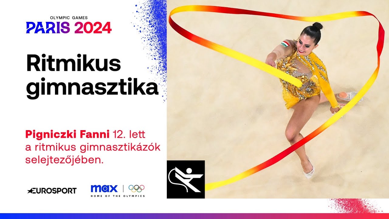 Olimpia 2024 | Pigniczki Fanni szalaggyakorlata