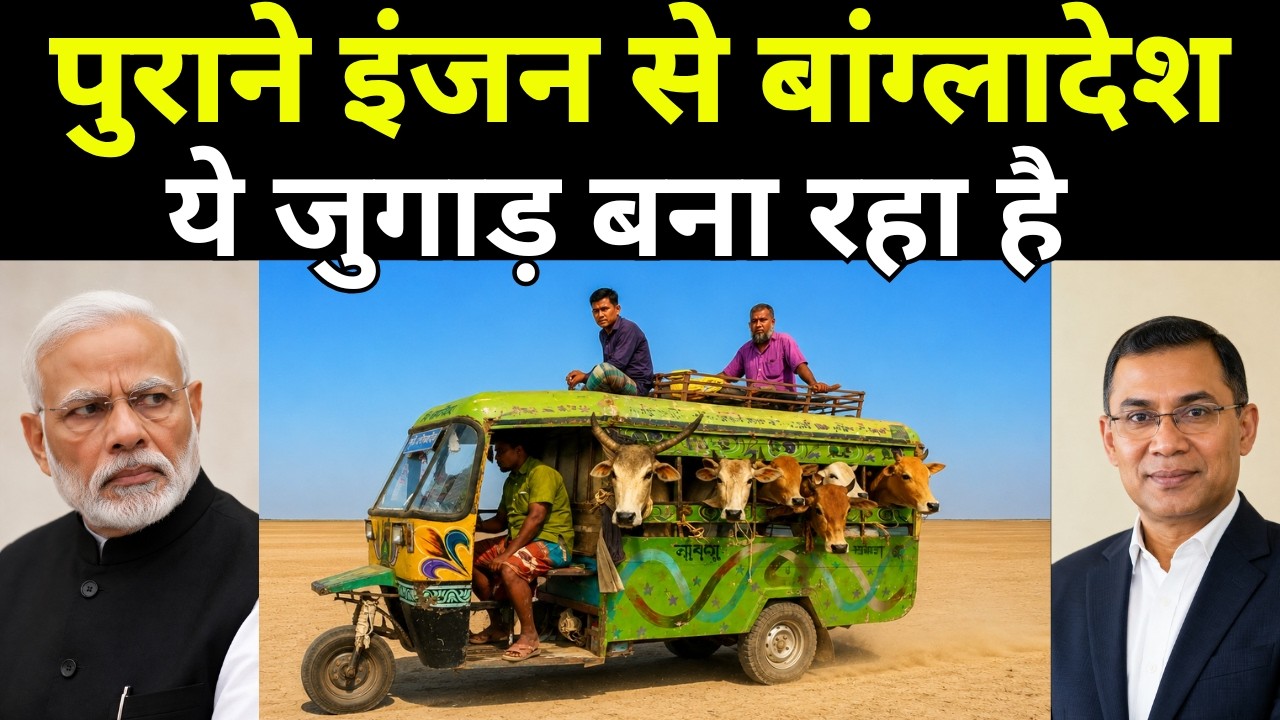 Imported Indian Engines Are Used To Make Jugaad In Bangladesh | भारतीय इंजन वाला बांग्लादेशी जुगाड़