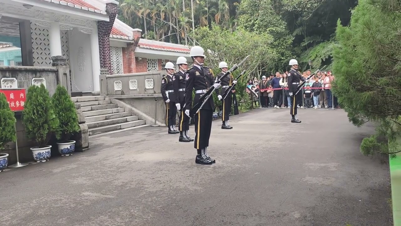 2026 慈湖陵寢海軍儀隊交接  Cihu Mausoleum, President Chiang Kai-shek Mausoleum Taiwan