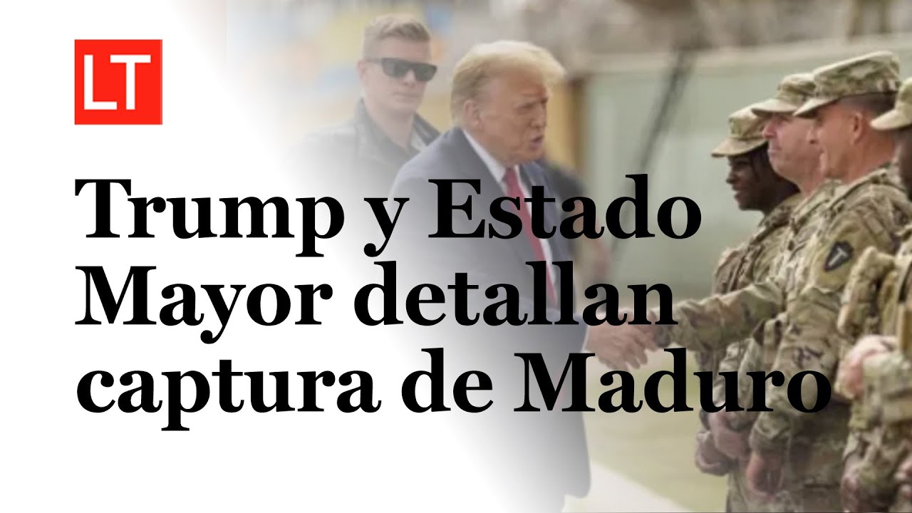 “Operación resolución absoluta”: Trump y Estado Mayor Conjunto de EE.UU. detallan captura de Maduro