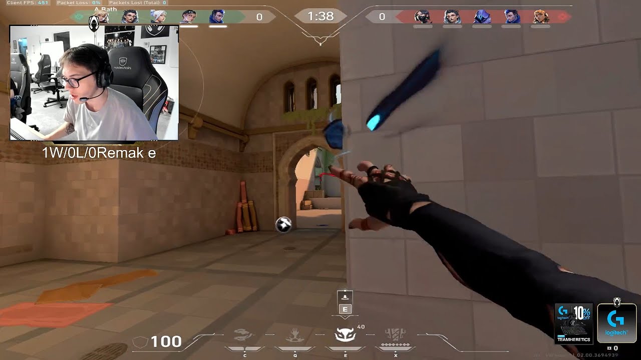 BIND! WO0T FADE VALORANT RADIANT RANKED GAMEPLAY FULL MATCH VOD