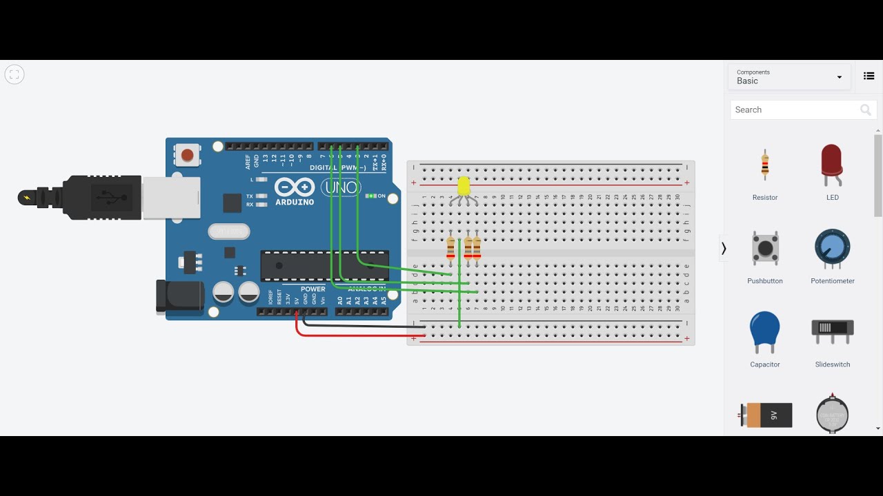 How to interface RGB LED with Arduino