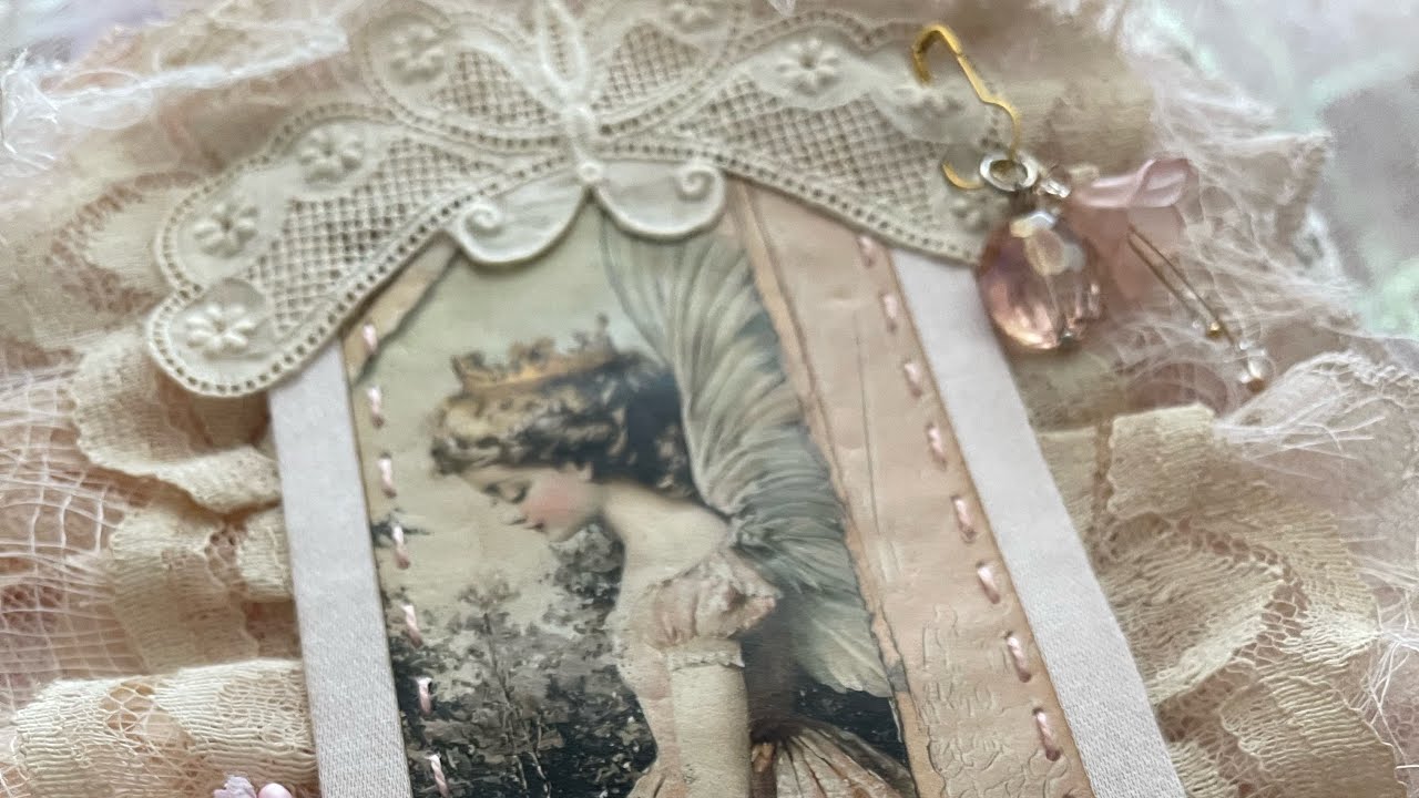 Fairytales in Pink - vintage & antique lace journal