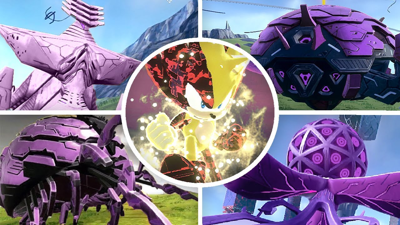 Sonic Frontiers: The Final Horizon (Switch) - All NEW Guardians Battles