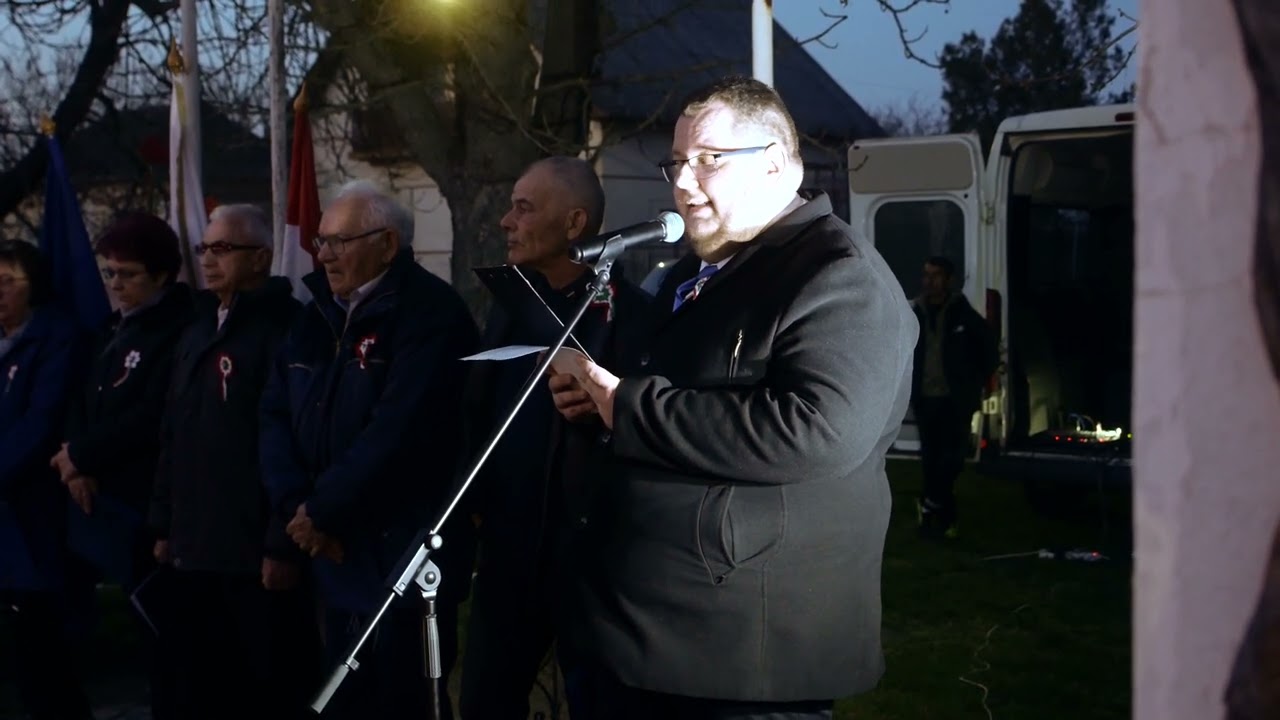 2026.03.13. Koszorúzás és ünnepi műsor március 15  tiszteletére Tiszapüspökiben