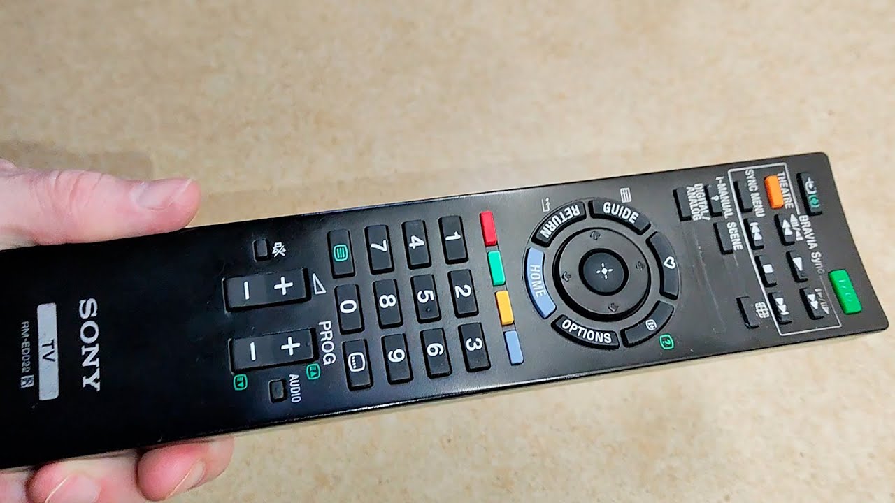 Чистка пульта телевизора SONY - Как открыть пульт ДУ телевизора Sony - Чистка и разборка