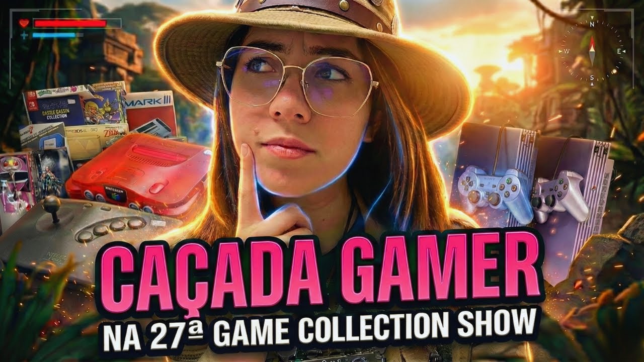 Caçada GAMER na 27ª GAME COLLECTION SHOW!