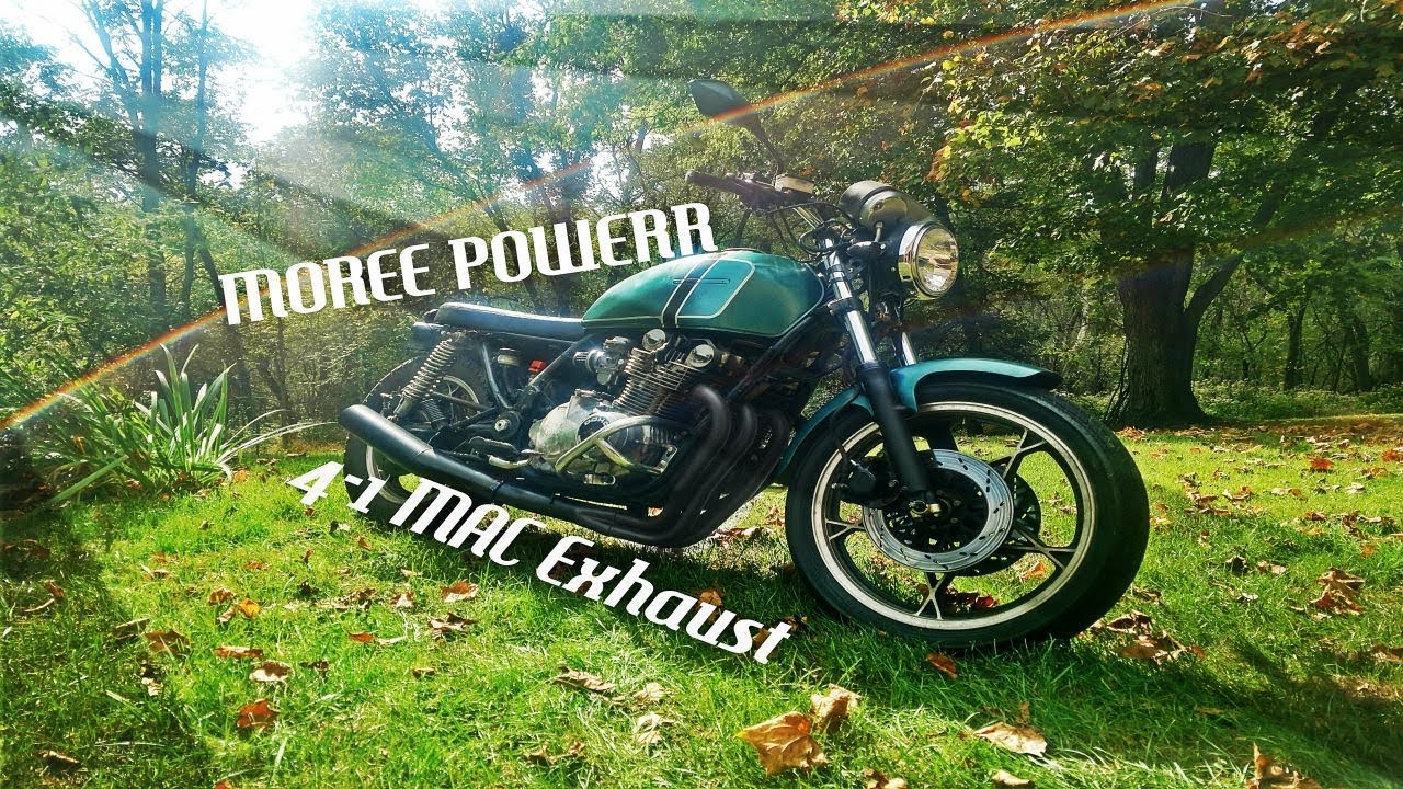Мотоцикл Suzuki GS850 SCRAMBLER, сборка №9: «Улучшение мощности»