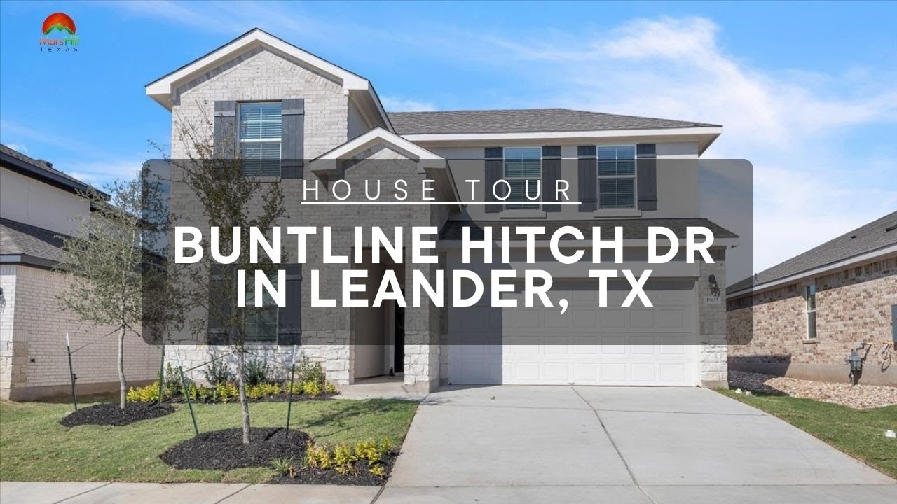 MLS House Tour: 1905 Buntline Hitch Dr in Leander, TX. - Beautiful Two-Story Home in Leander