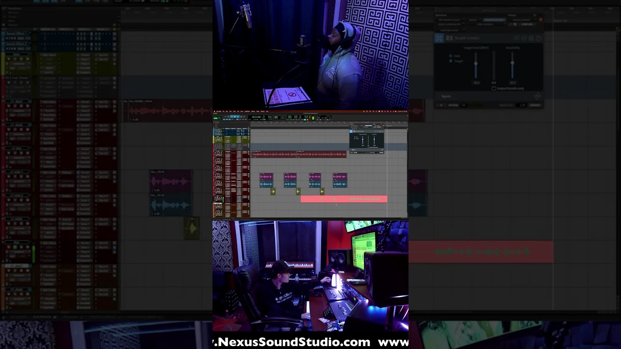 Wntr!!! Spits BARS in the booth at NexusSoundStudio