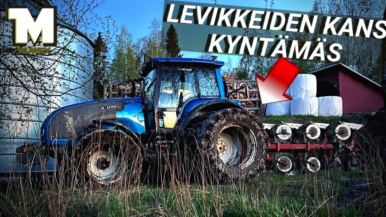 Vastoinkäymisiä kyntöhommis - Alussa äestystä sekä kylvöä