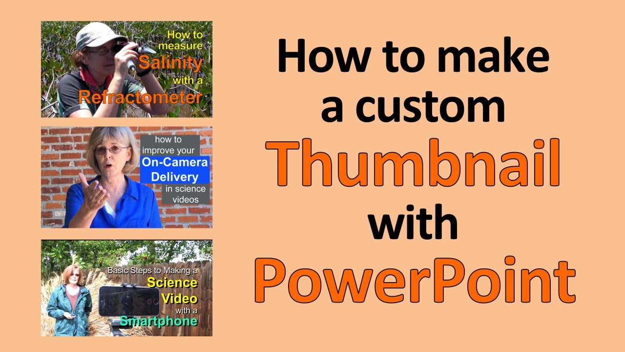 How to Make a Custom Thumbnail with PowerPoint