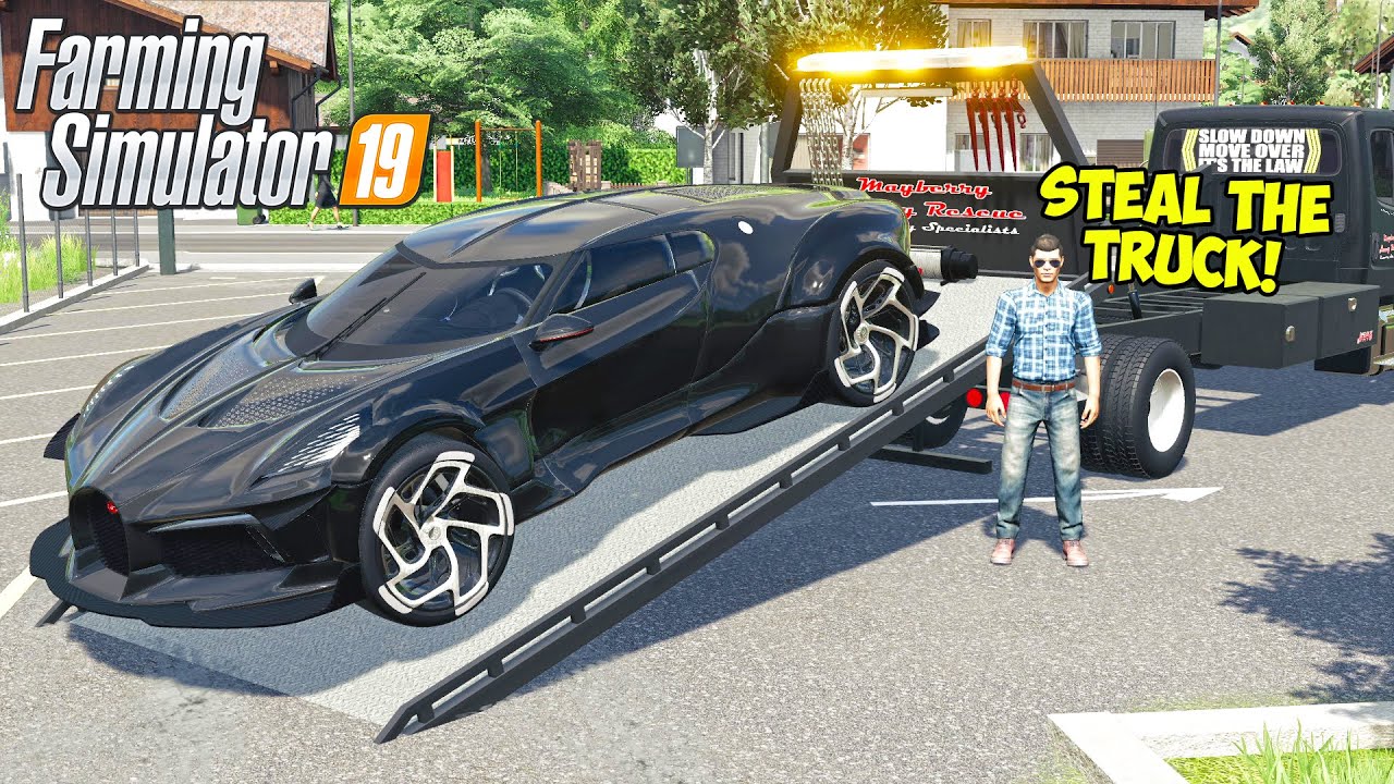 STEALING COMPETITORS TOW TRUCK! | $2,000,000 MR.CHOW REPO | FARMING SIMULATOR 2019