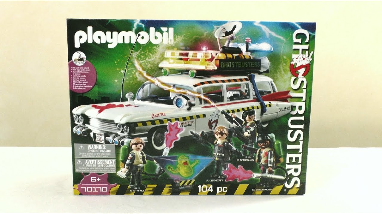 Unboxing Playmobil : La voiture Ghostbusters Ecto-1A (2019) - 70170