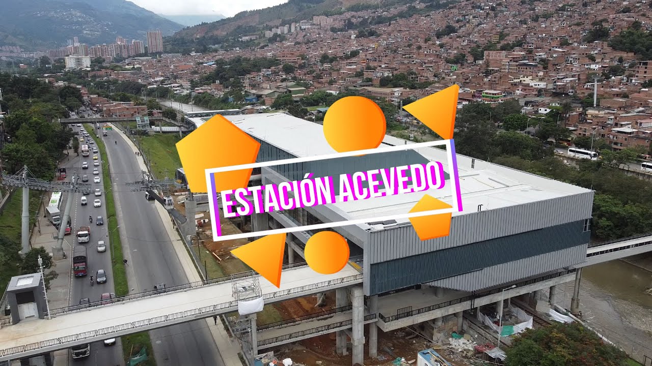 Metrocable el Picacho Estación Acevedo por Dentro