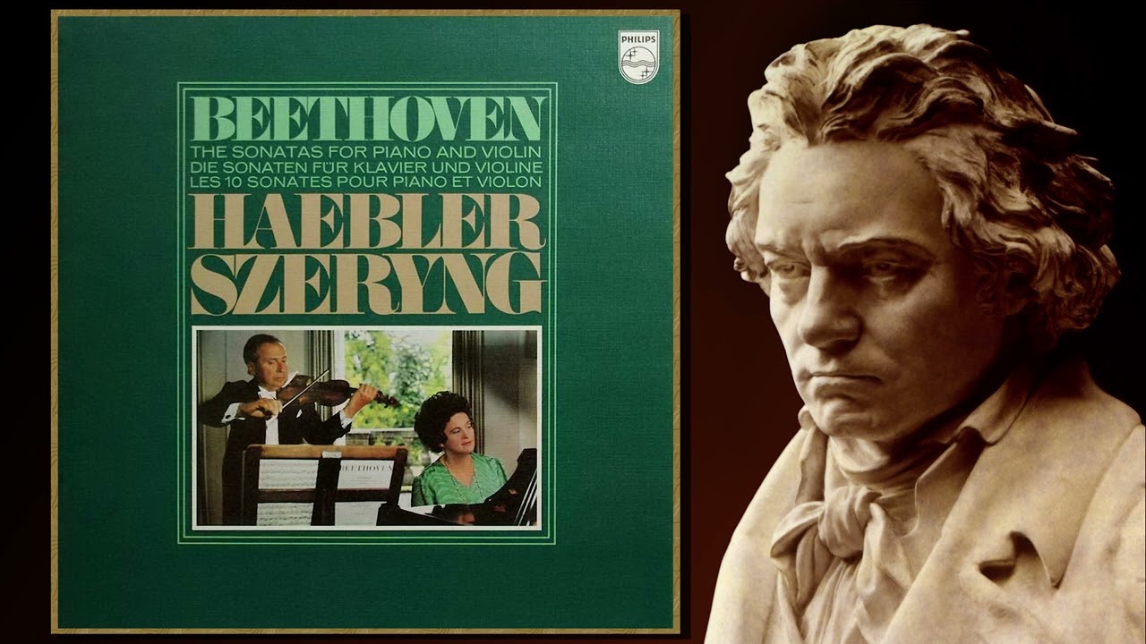 Beethoven: Violin Sonata No. 2 in A, Op. 12, No. 2 - Ingrid Haebler & Henryk Szeryng. Rec. 1978