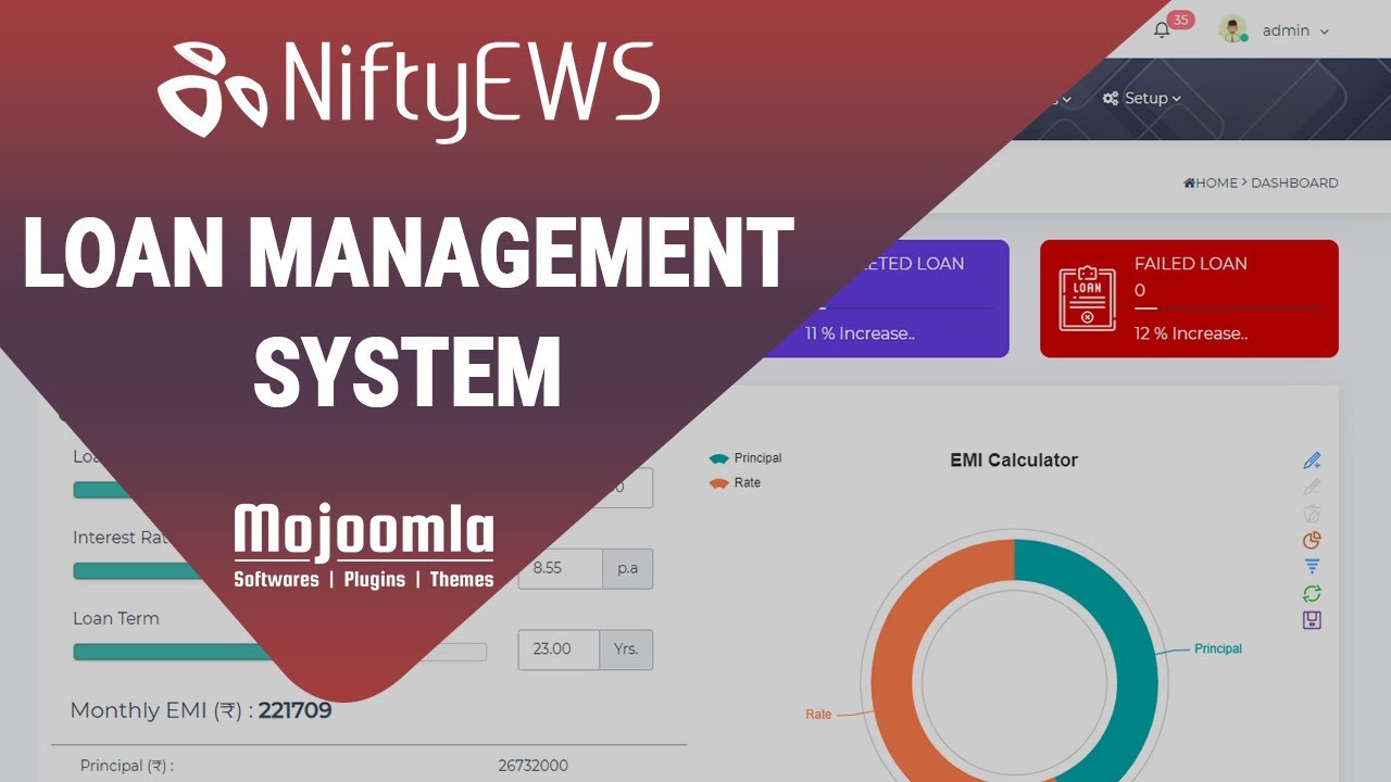 NiftyEWS &ndash; Loan Management System 2026 |  #mojoomla