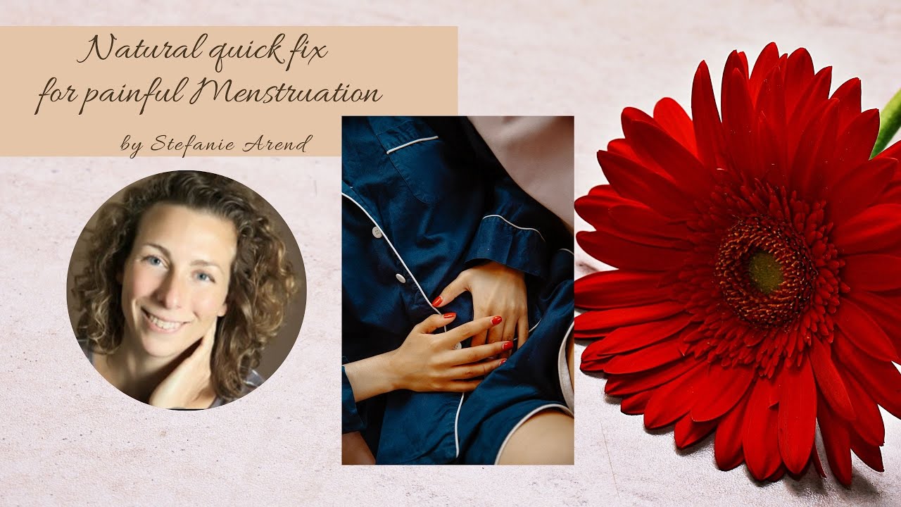Natural quick fix for painful menstruation - www.yinyoga.de - Stefanie Arend - HD