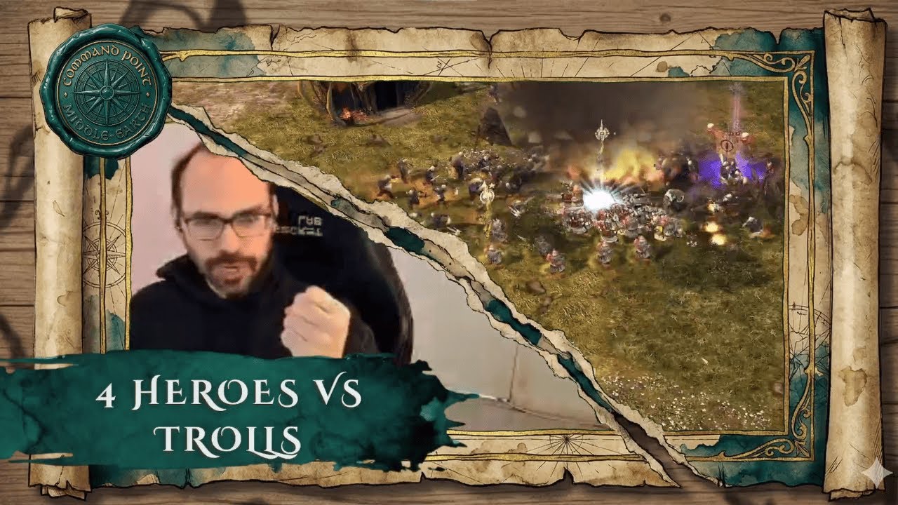 He Built 4 Heroes to Stop the Trolls! | Dwarves vs Mordor | BFME2 02-05