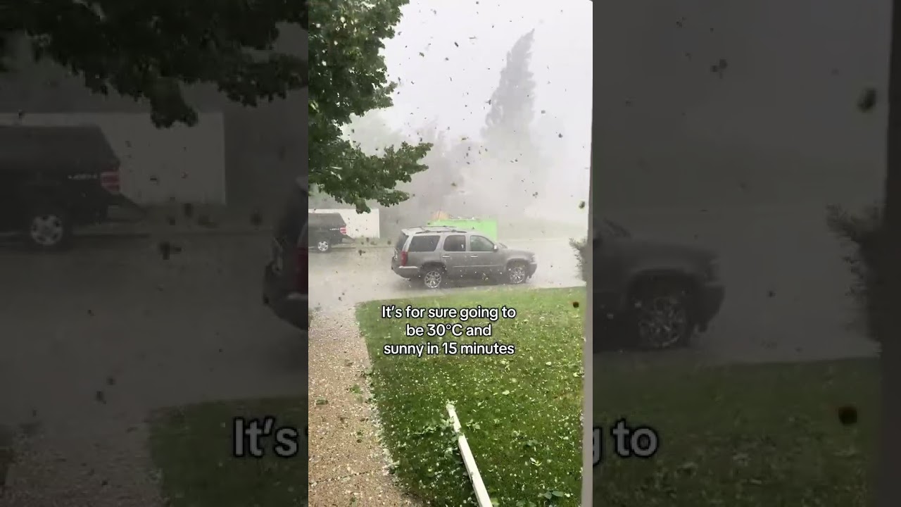 Calgary hail storm 14 July 2025