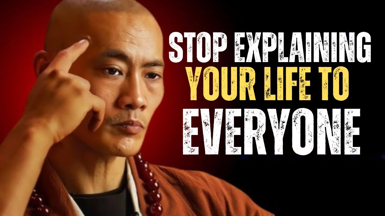 Stop Explaining Your Life to Everyone — These 14 Lessons Will Free You | Shi Heng Yi Sermon