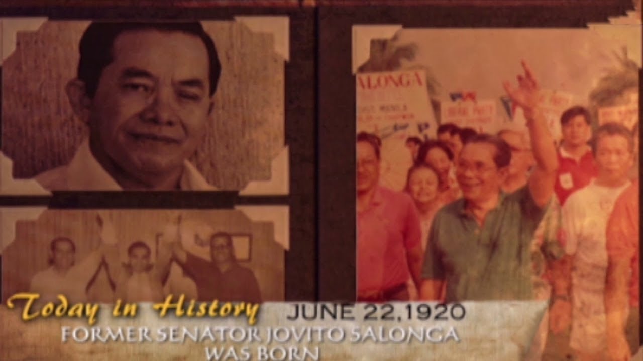 Birth anniversary of former Senator Jovito Salonga | Today in History