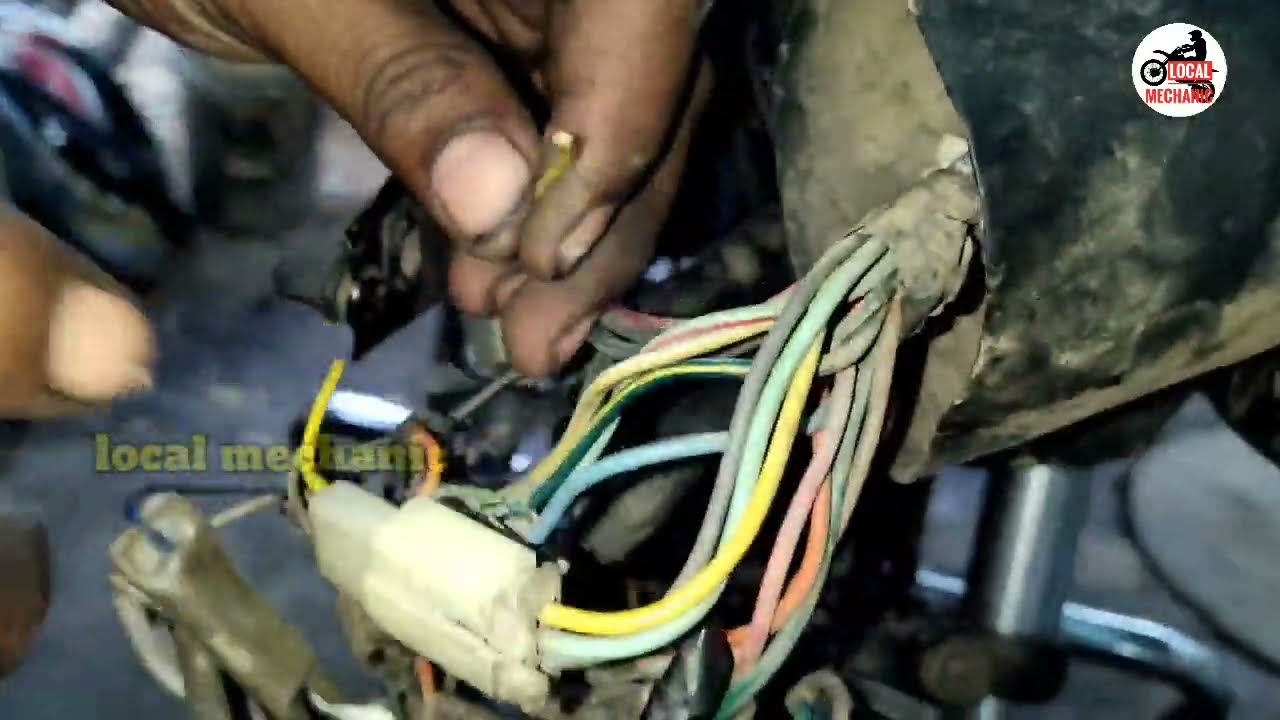 Hero Splendor LED headlight alration