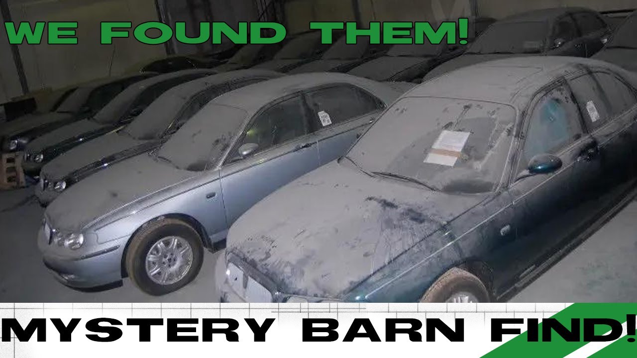 INCREDIBLE ROVER MYSTERY UNCOVERED? The Ultimate Barn Find NEW Rover 75s!
