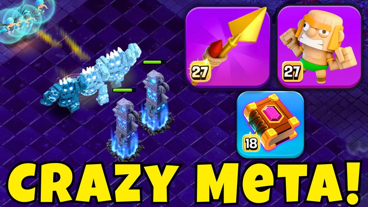 Best Strategy for Legend League | Max Damage Meteor Golem Attack (Clash of Clans)