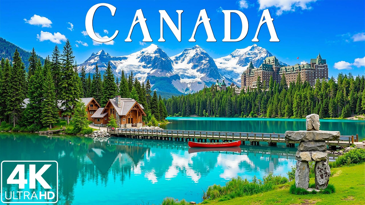Canada 4K | Into the Heart of the Rockies – Emerald Lakes, Glacier Peaks & Wild Horizons