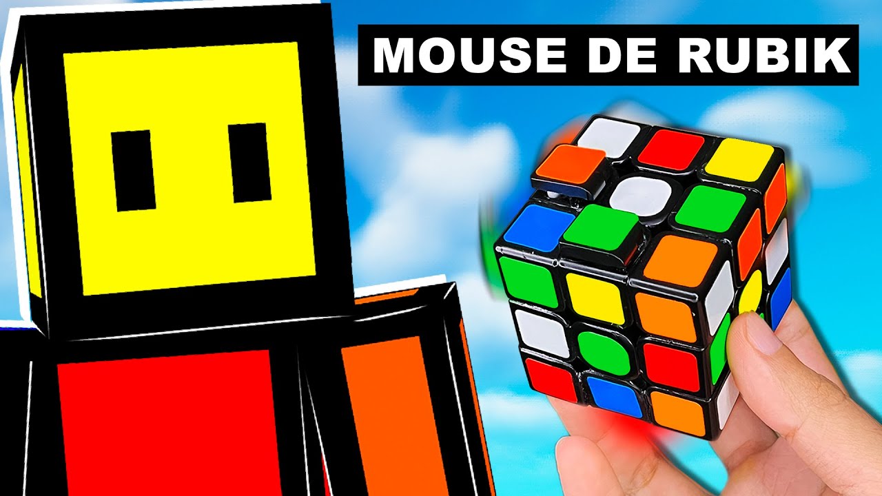 FABRIQUÉ un MOUSE con un CUBO DE RUBIK para grabar este video | Maono PD400X