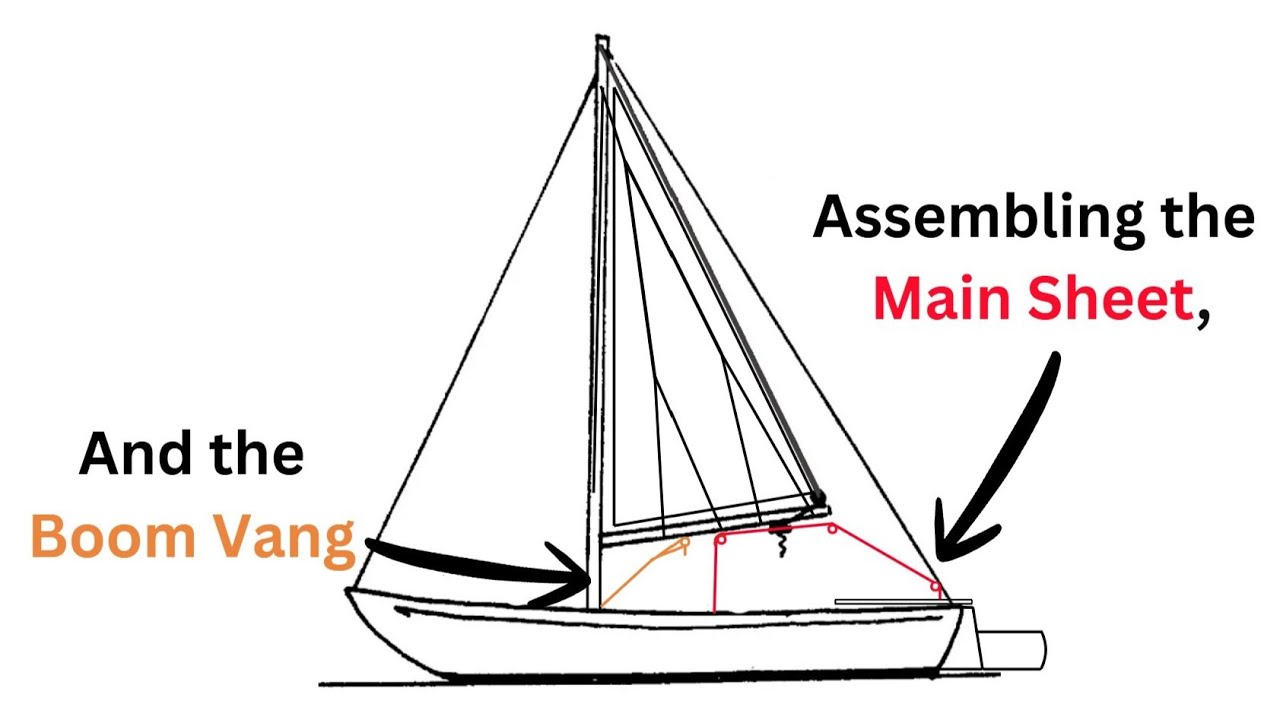 Assembling the Main Sheet and Boom Vang