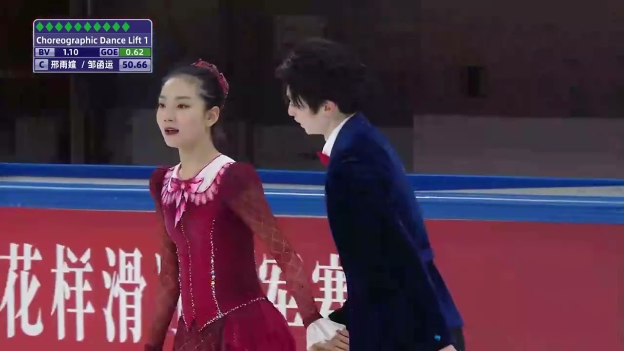 Yuxuan XING/Han Wan CHAU 邢雨媗邹函运 Sr FD 2025/2026 CHINA NATIONAL FIGUHE SKATING CHAMPIONSHIPS