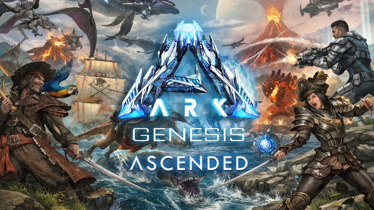 ARK’s First EVER Pirate DLC… Genesis Part 1 Creature Review