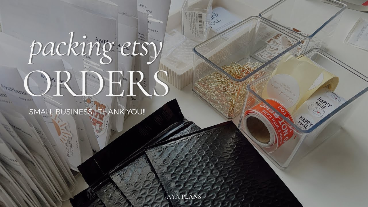 Packing My Etsy Orders! | No. 2 | Small Business